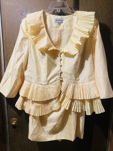 Ladies yellow piece skirt - ladies,